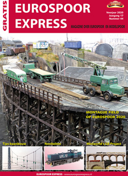 frontfoto van het Eurospoor Express Magazine, nummer 43